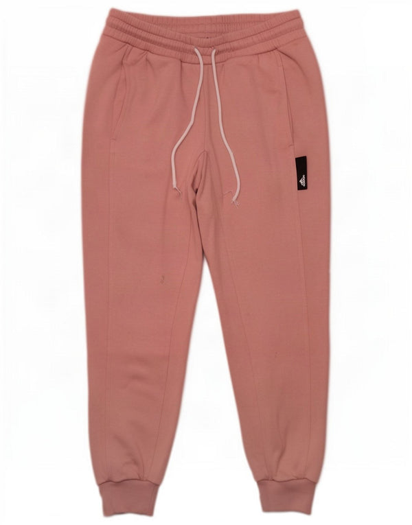 Pantalon de survêtement Adidas pour femme Joggers UK 8/10 petit coton rose
