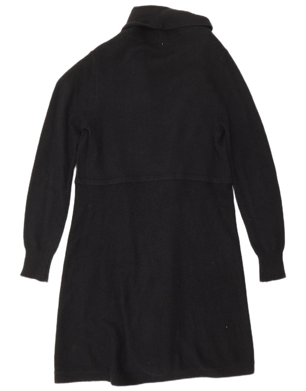 Phase Eight Cardigan ouvert long pour femme UK 12 Noir moyen