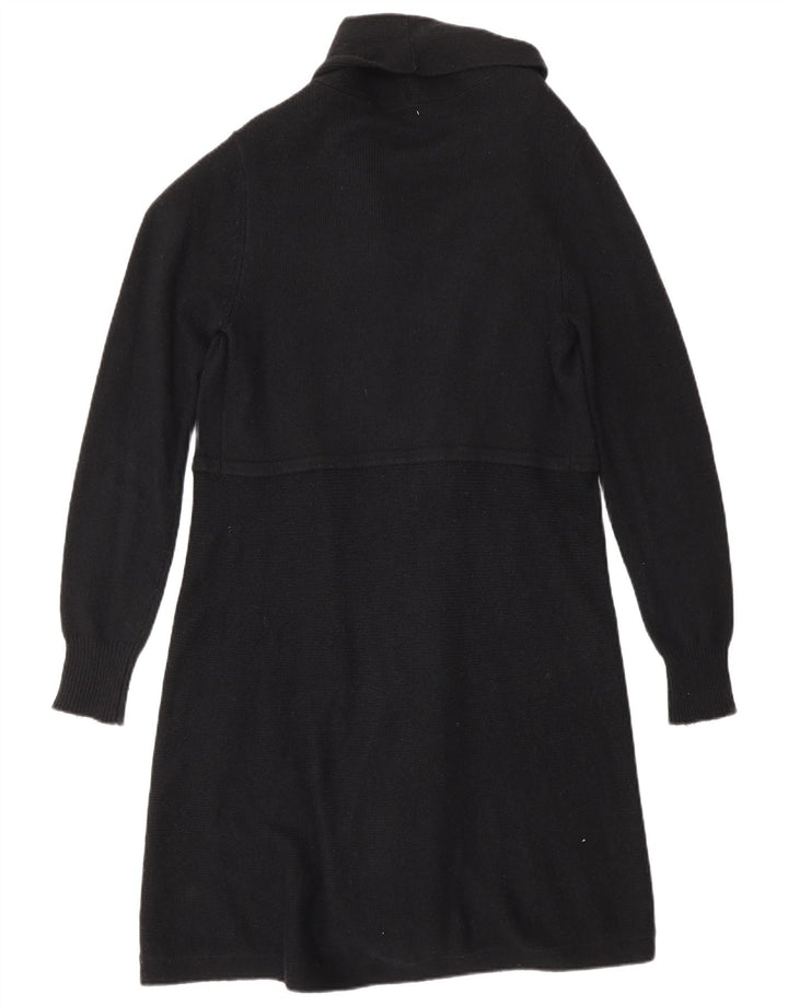 Phase Eight Cardigan ouvert long pour femme UK 12 Noir moyen