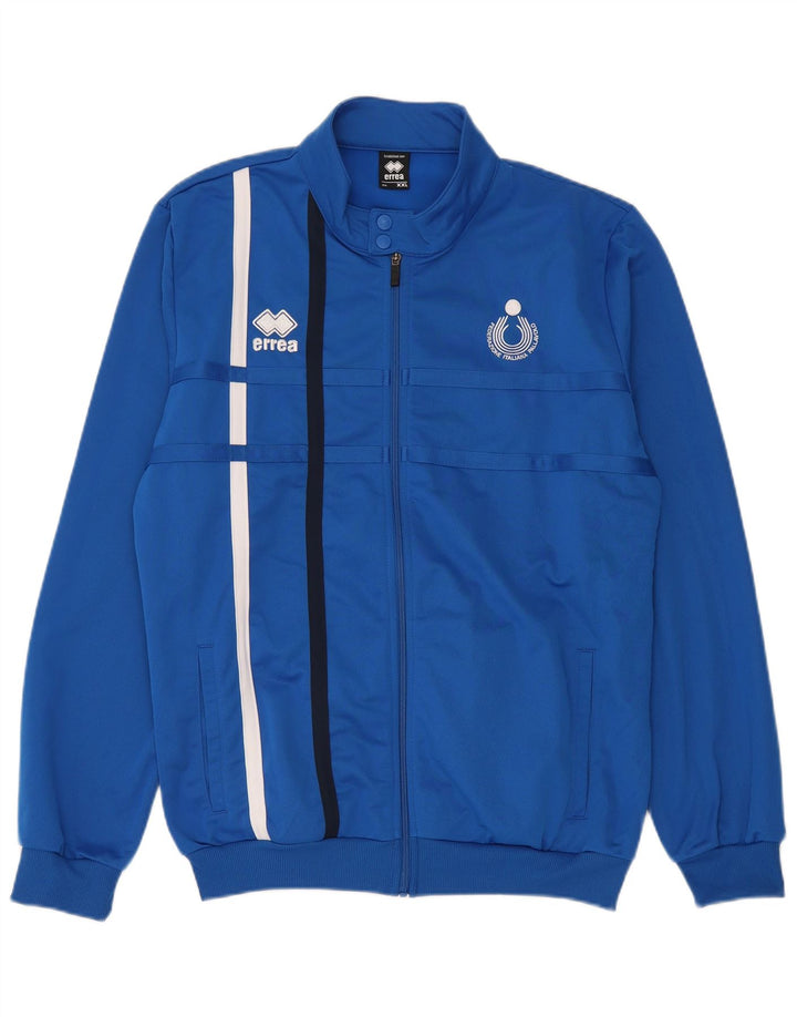 Errea Veste de survêtement graphique pour homme 2XL Bleu