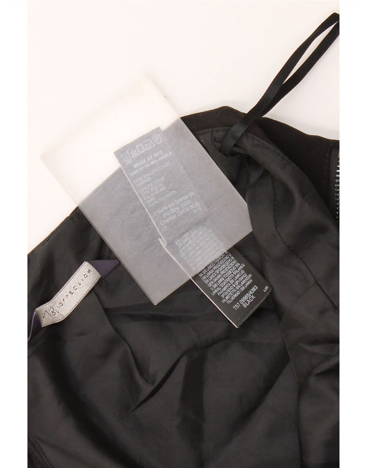 Marks & Spencer Jupe crayon pour femme UK 10 Small W28 Noir Polyester