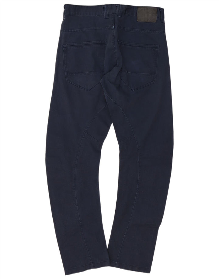 JACK & JONES Pantalon décontracté droit banane W32 L32 homme bleu marine coton