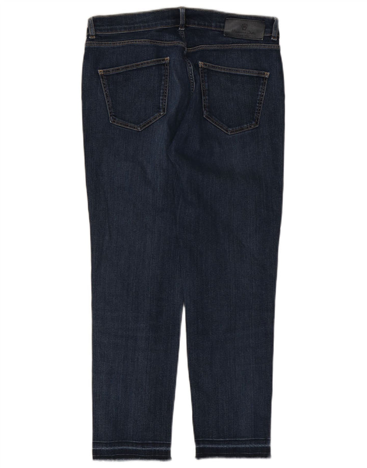 Massimo Dutti Jean slim pour femme EU 38 Small W28 L25 Bleu Coton