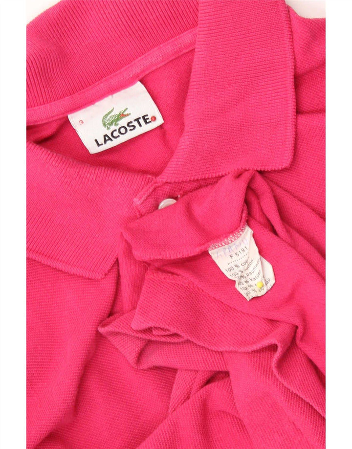 Lacoste Polo Homme Taille 3 Petit Coton Rose