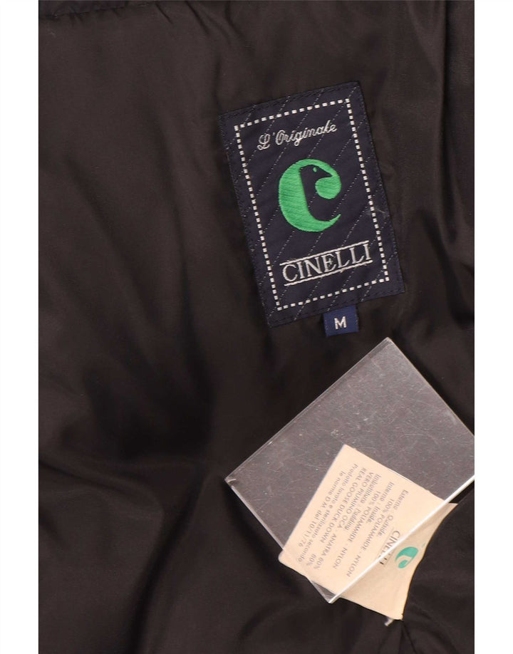 Cinelli Veste rembourrée pour homme UK 38 Medium Noir Nylon