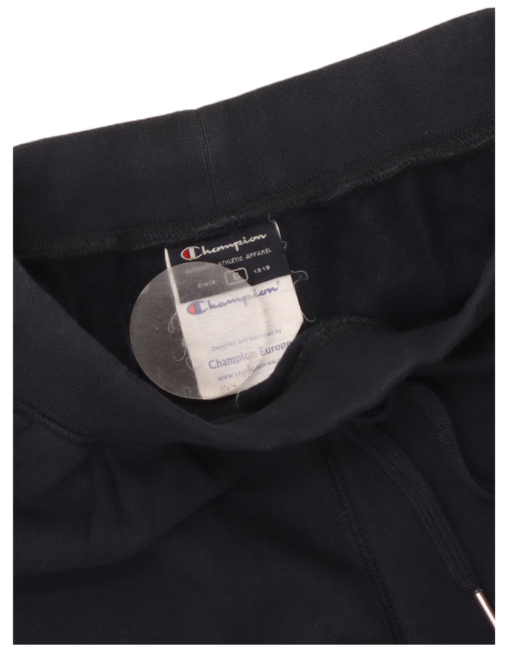 Champion Pantalon de survêtement pour femme UK 10 Small Bleu marine Coton