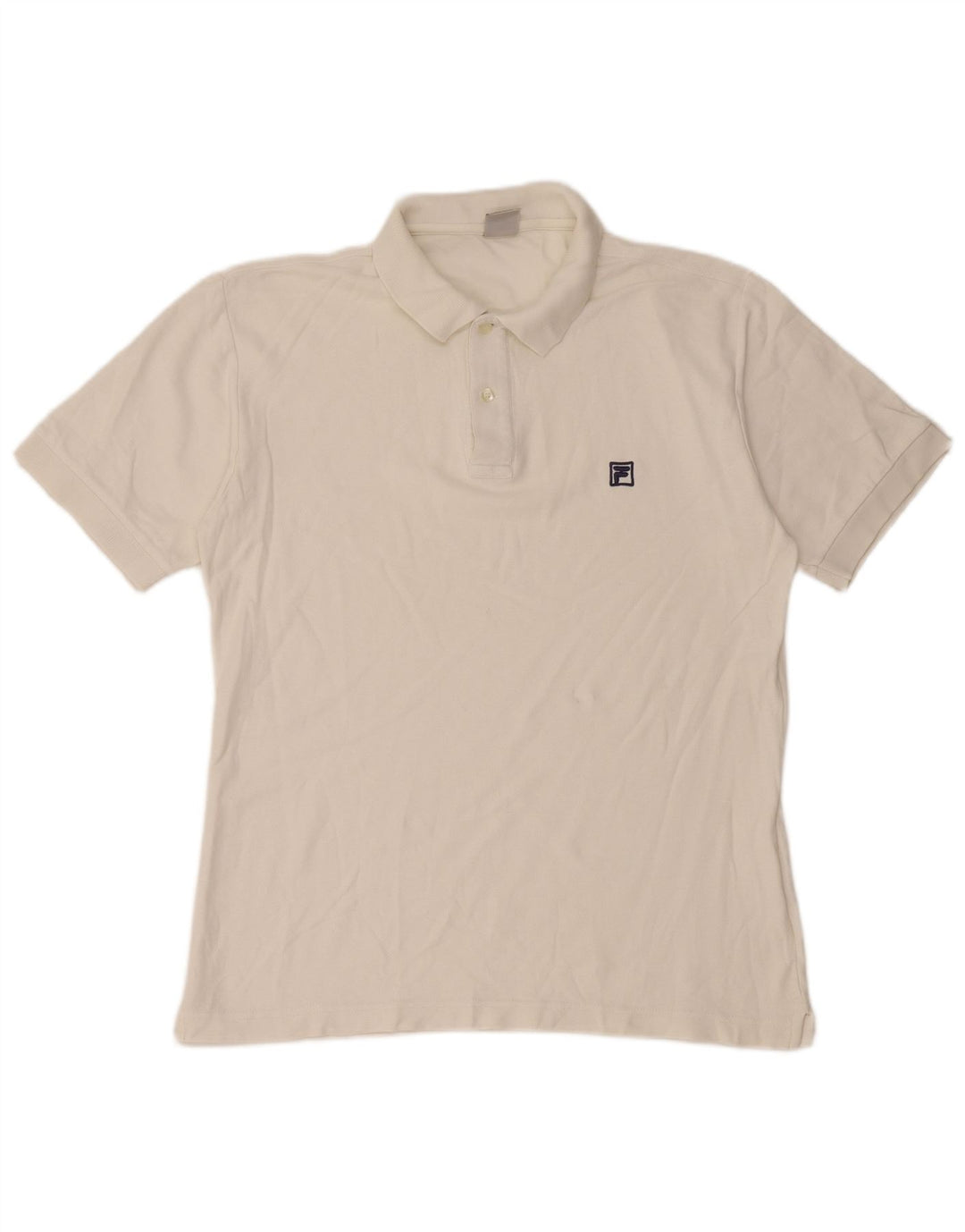 Fila Polo Homme IT 50 Coton Blanc Moyen