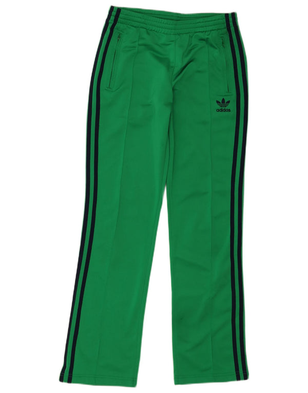 Adidas Pantalon de survêtement pour femme EU 36 Petit Vert Polyester