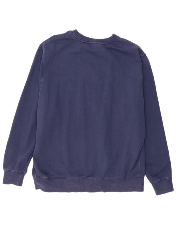 Nike Sweat-shirt surdimensionné pour homme UK 18 XL Bleu marine Coton