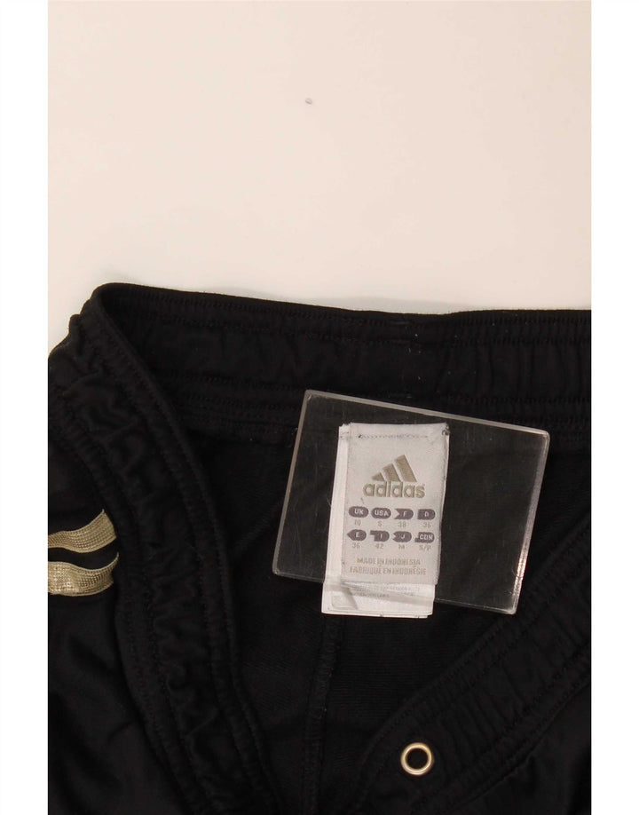 Adidas Pantalon de survêtement pour femme UK 10 Small Noir Polyester
