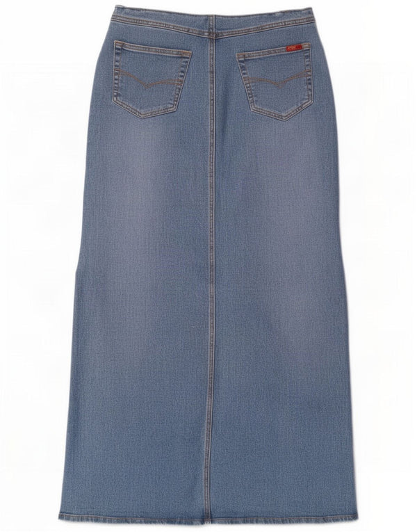 Jupe en jean pour femme uniquement EU 40 Medium W30 Bleu Coton
