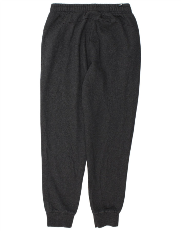 Puma Pantalon de Survêtement Joggers Homme Gris Moyen Coton
