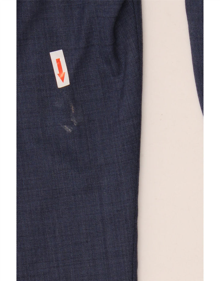 Marks & Spencer Pantalon de costume coupe classique pour homme W38 L29 Bleu laine