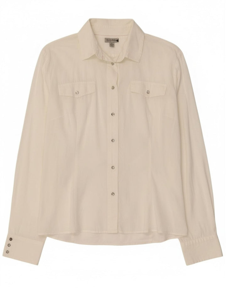 Murphy & Nye Chemisier pour femme UK 16 Grand coton blanc
