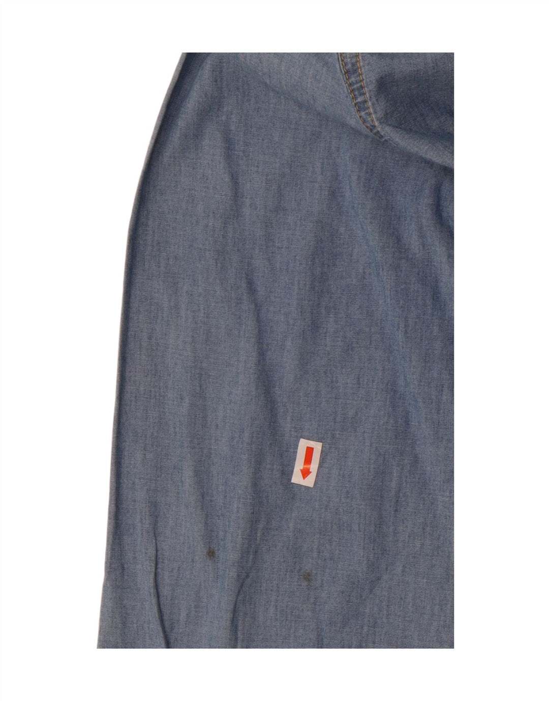 Izod Chemise en jean pour femme UK 16 Large Bleu Coton