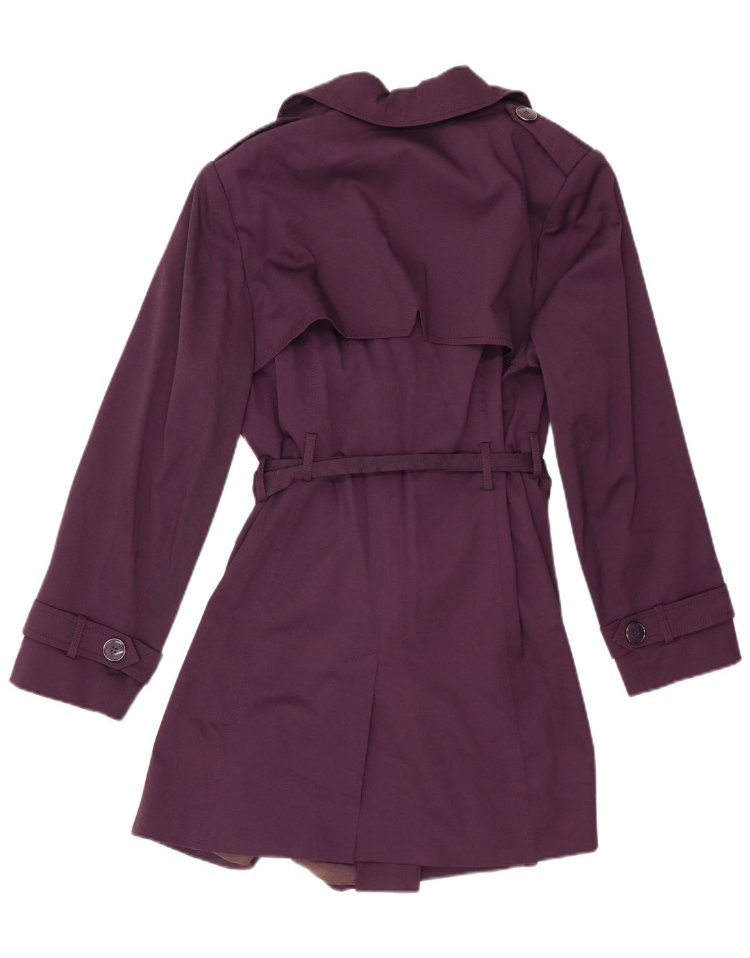 Marks & Spencer Trench-coat autographe pour femme UK 18 XL Violet Polyester