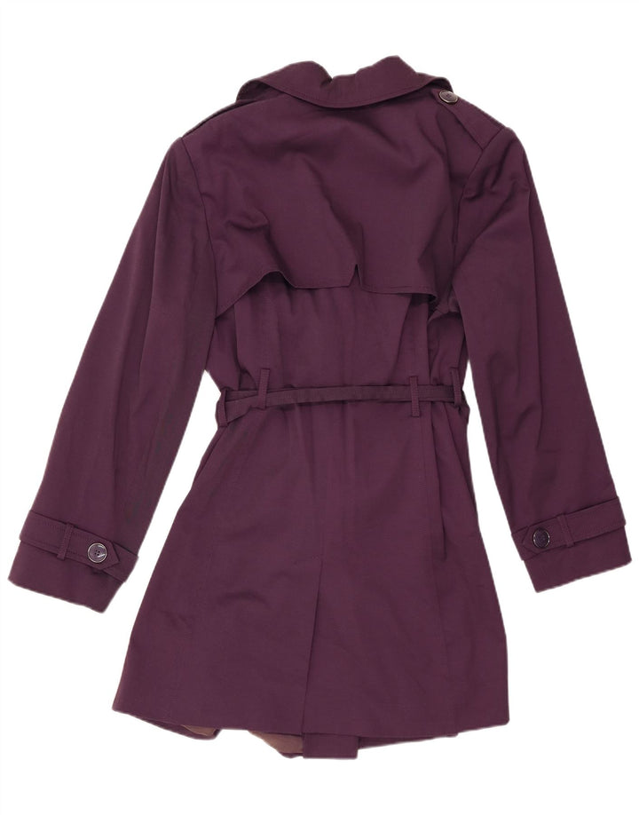 Marks & Spencer Trench-coat autographe pour femme UK 18 XL Violet Polyester