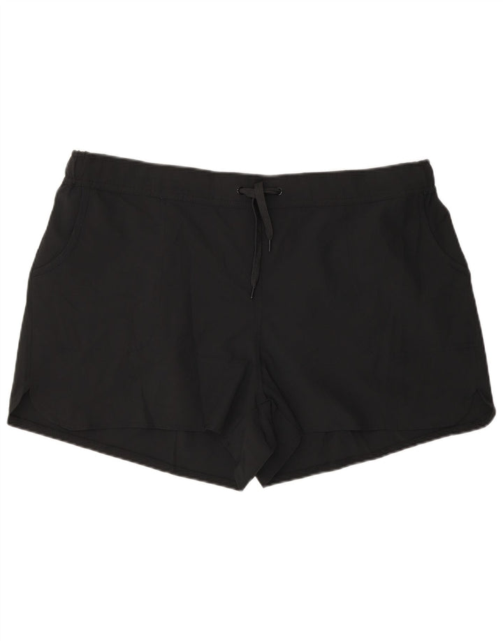 Mountain Warehouse Short de sport pour femme UK 18 XL Noir Polyester