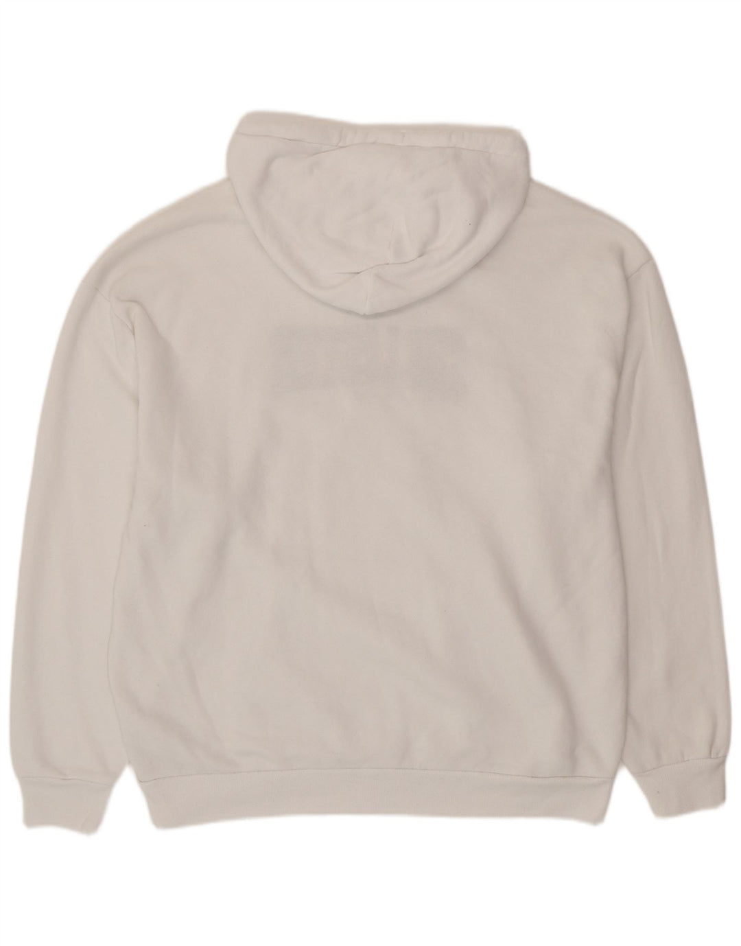 HOLLISTER Pull à capuche graphique pour homme 2XL Blanc Coton