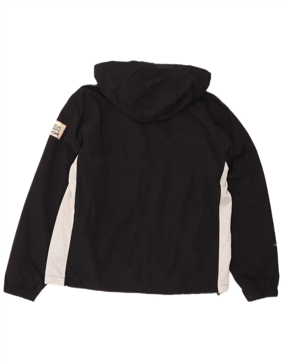 Murphy & Nye Veste de pluie graphique coupe ample pour homme UK 36 Small Noir