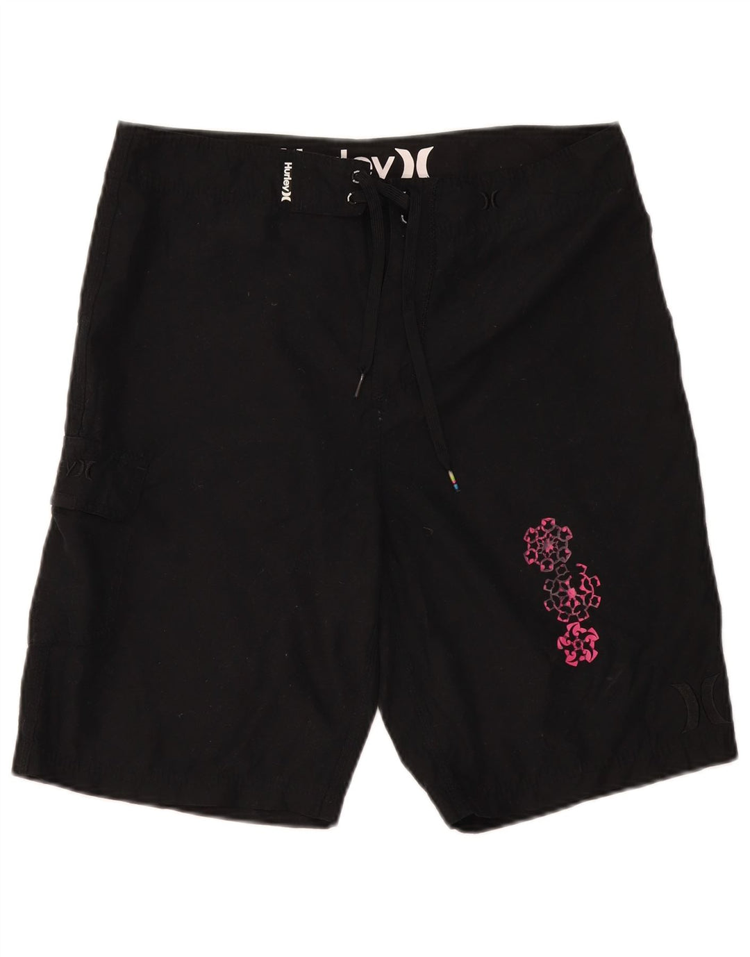 Hurley Short de Bain Homme Noir Moyen Polyester