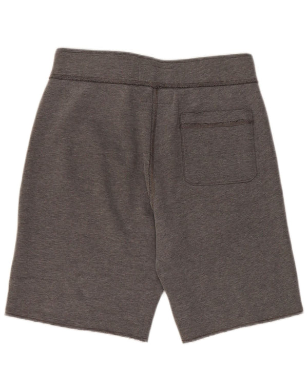 Hollister Short de Sport Graphique Homme XS Gris Coton