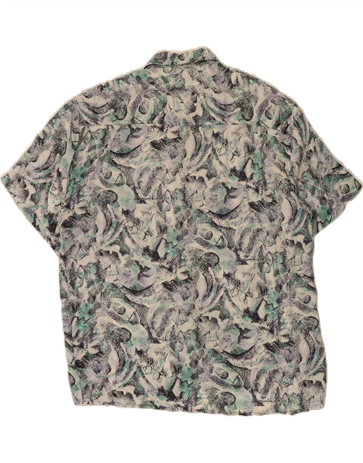 AVANTI Mens Abstract Pattern Shirt Size 41/42 Large Multicoloured Vintage Avanti and Second-Hand Avanti from Messina Hembry 