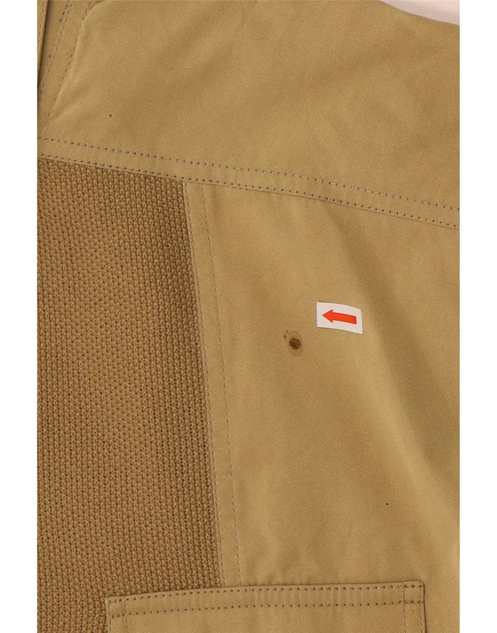 Veste Bomber Homme Vintage IT 52 XL Beige Colourblock