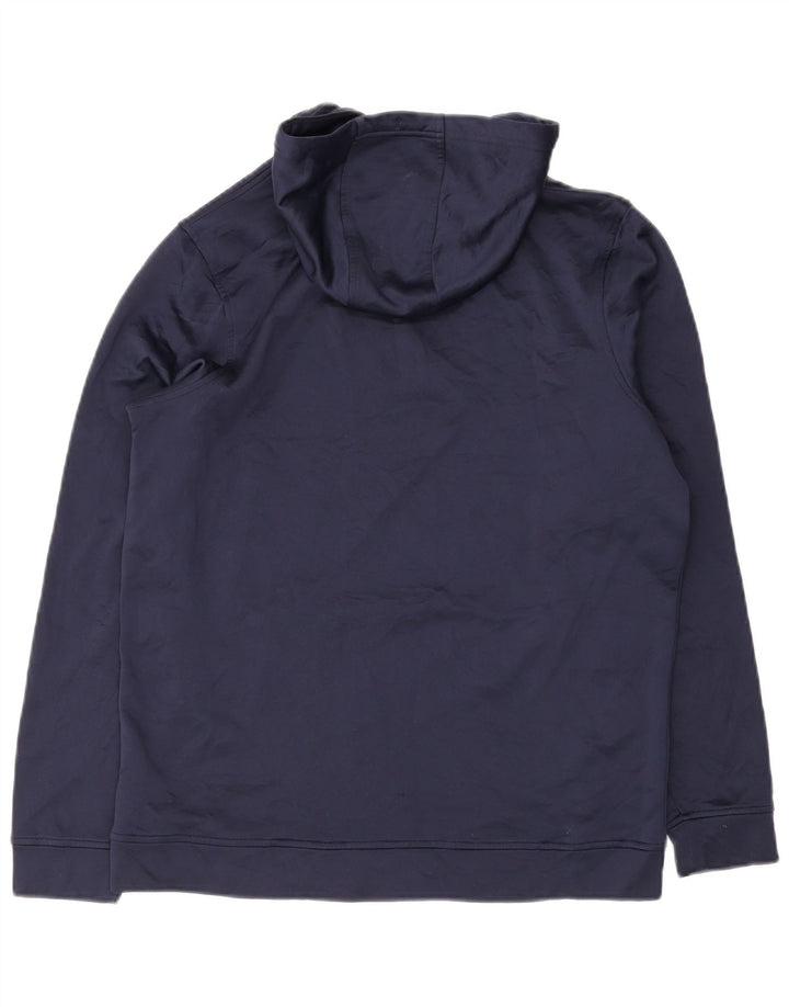 Under Armour Pull à Capuche Graphique Homme Bleu Marine Moyen