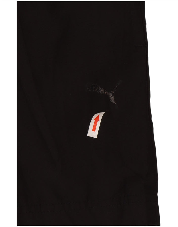 Puma Short de Sport Homme Noir Moyen Polyester
