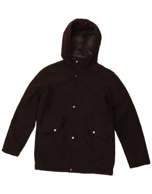 JACK & JONES Veste matelassée à capuche pour hommes UK 34 XS Noir Polyester