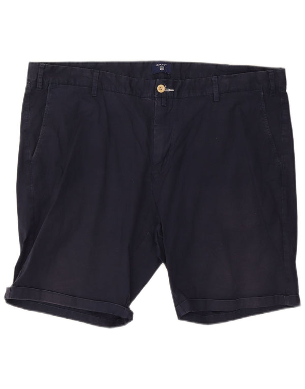 Gant Short Chino Homme W42 2XL Bleu Marine Coton