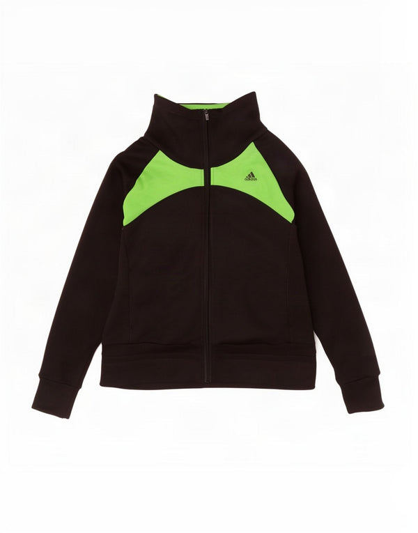 Adidas Climacool Survêtement Top Veste UK 14 Medium Noir Colorblock