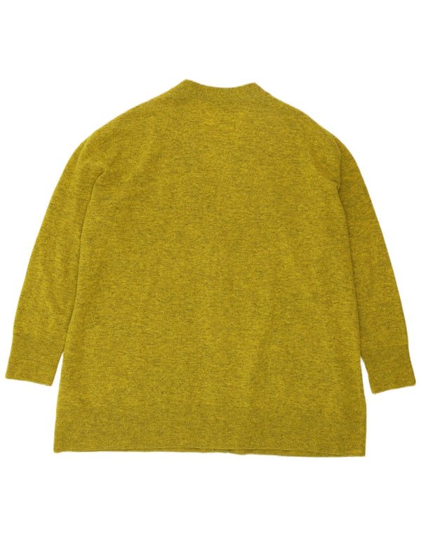 COS Cardigan long surdimensionné pour femme UK 14 Vert moyen moucheté