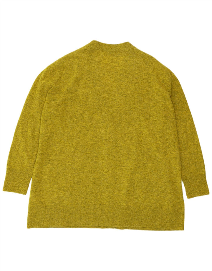 COS Cardigan long surdimensionné pour femme UK 14 Vert moyen moucheté