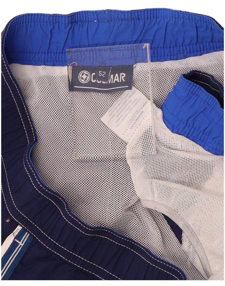 COLMAR Short de Bain Graphique Homme EU 50 Large Bleu Marine Polyamide