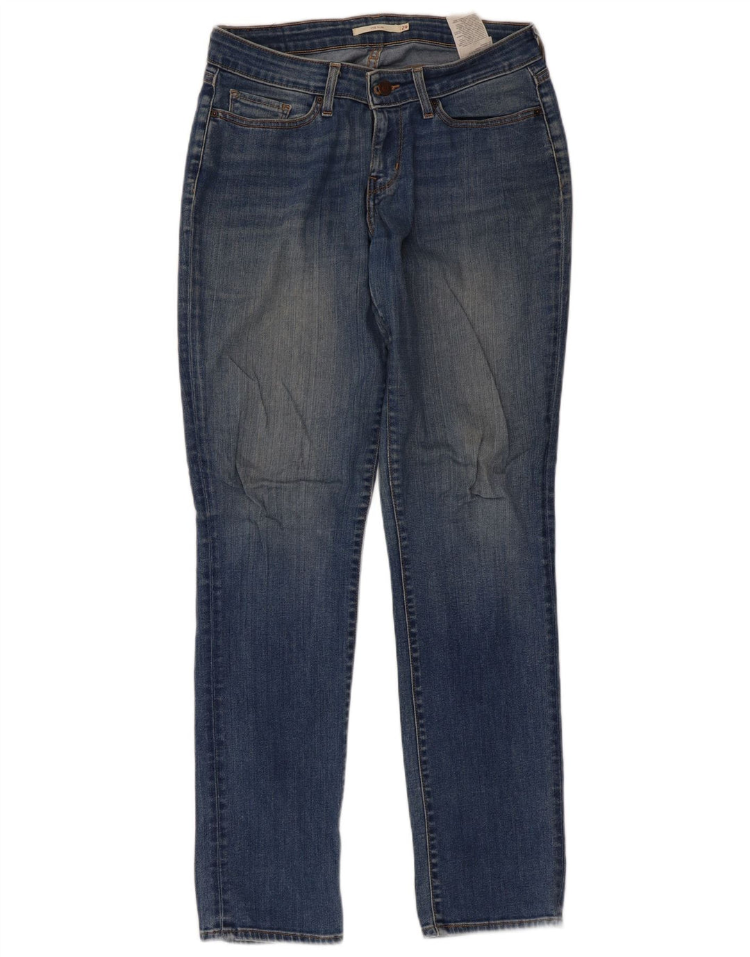 Levi's Jean Slim 712 Femme W29 L32 Bleu Coton