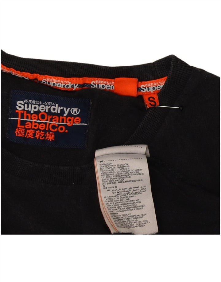 Superdry T-Shirt Homme Noir Petit Coton