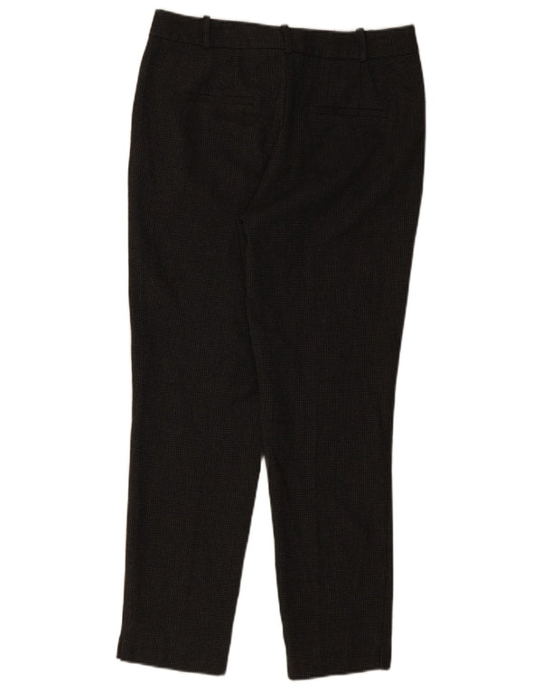 Zara Pantalon de costume slim pour femme EU 36 XS W26 L28 Gris Argyle/Diamant