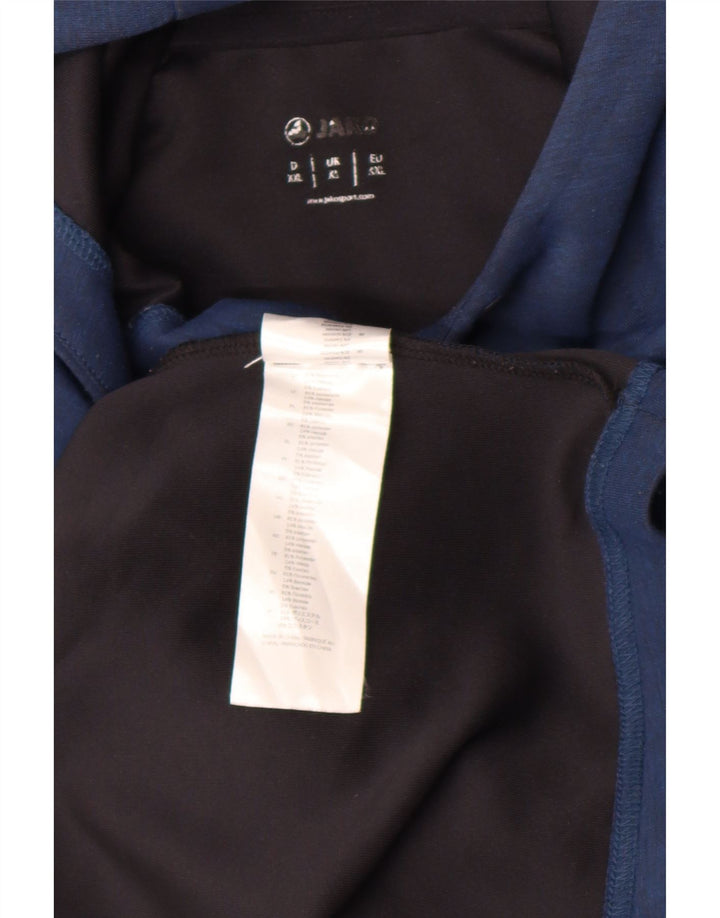 Jako Pull à capuche pour homme XL Bleu marine Polyester