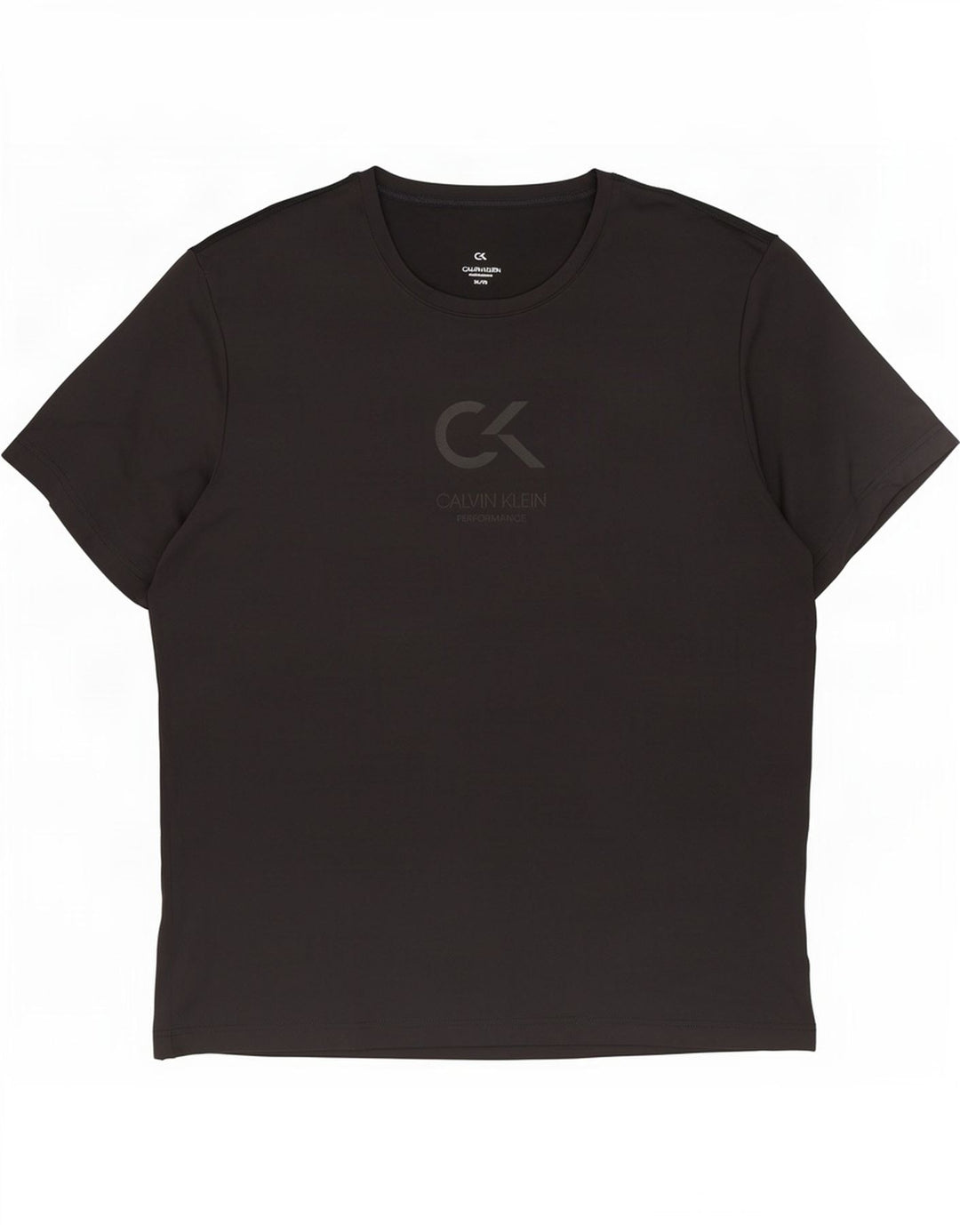 Calvin Klein T-shirt graphique pour hommes XL Noir Polyester