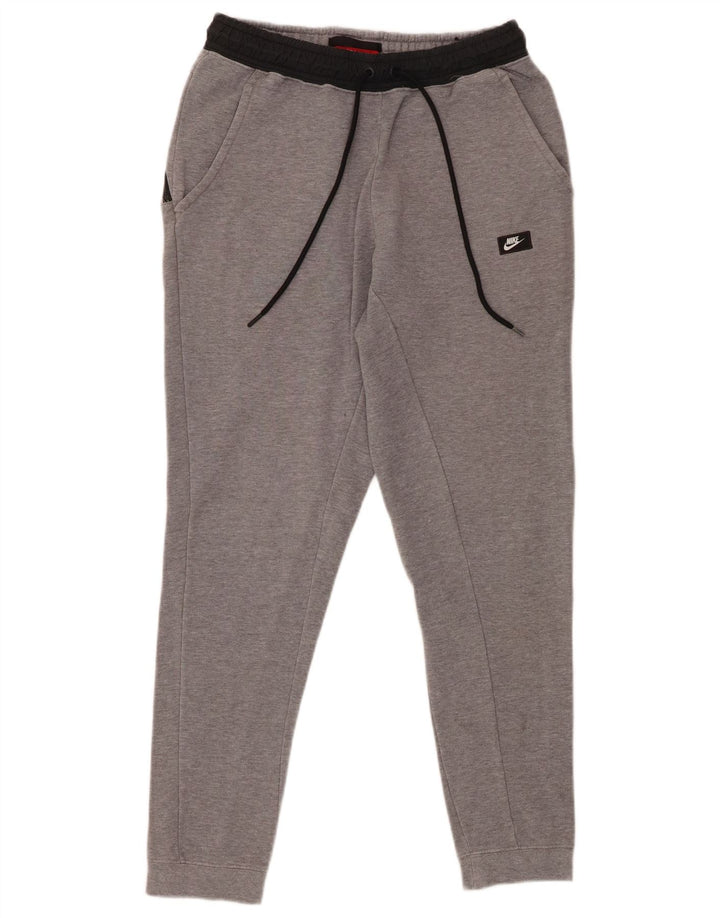 NIKE Pantalon de survêtement pour homme Pantalon de jogging Petit Gris Coton
