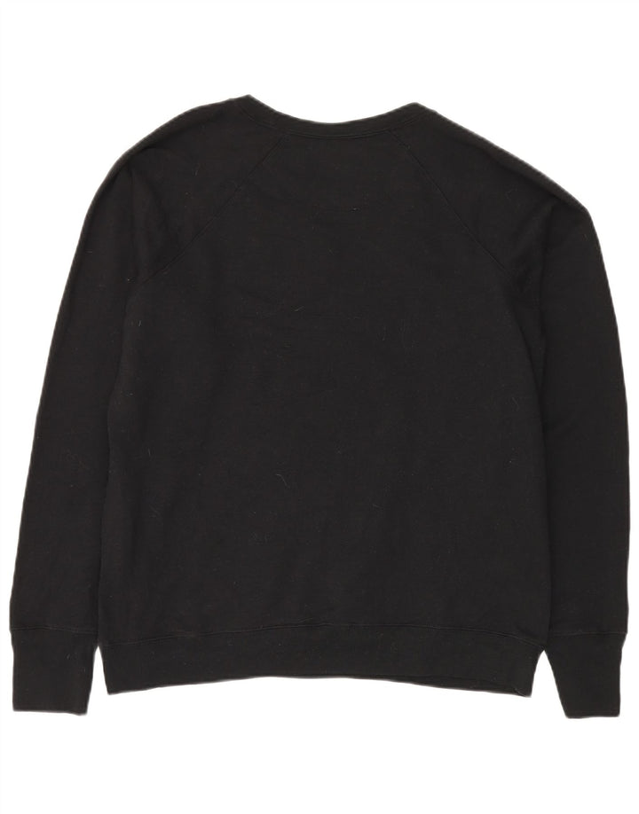 CHAMPION Sweat-shirt graphique surdimensionné pour femme UK 18 XL Noir