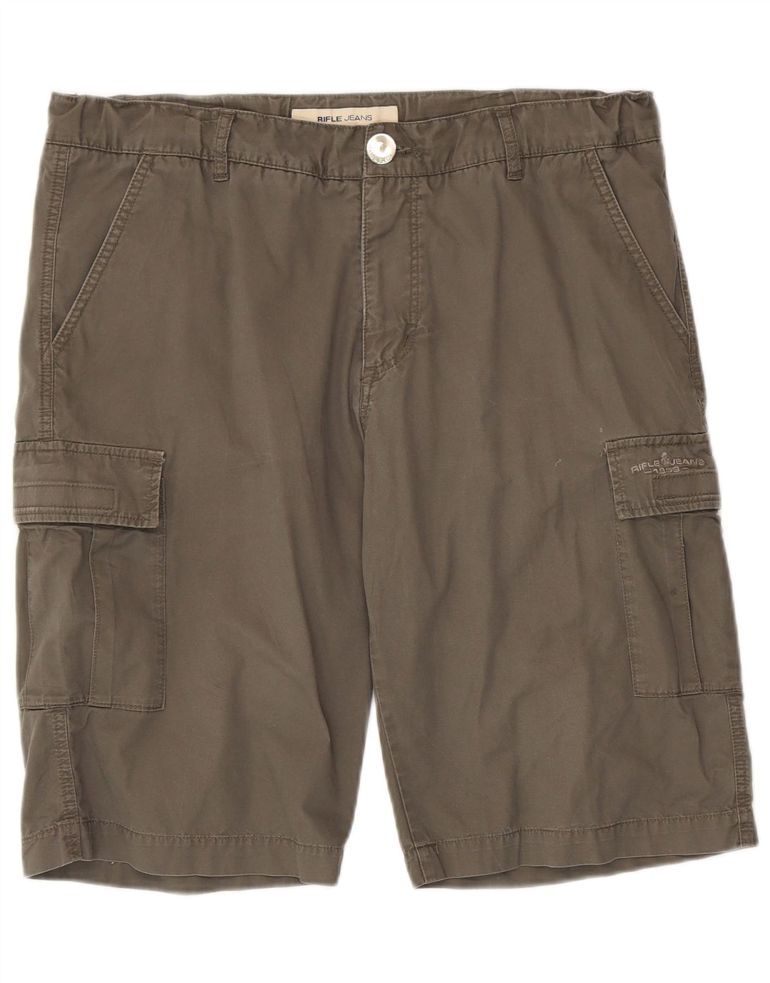 Rifle Short Cargo Homme W38 XL Gris Coton