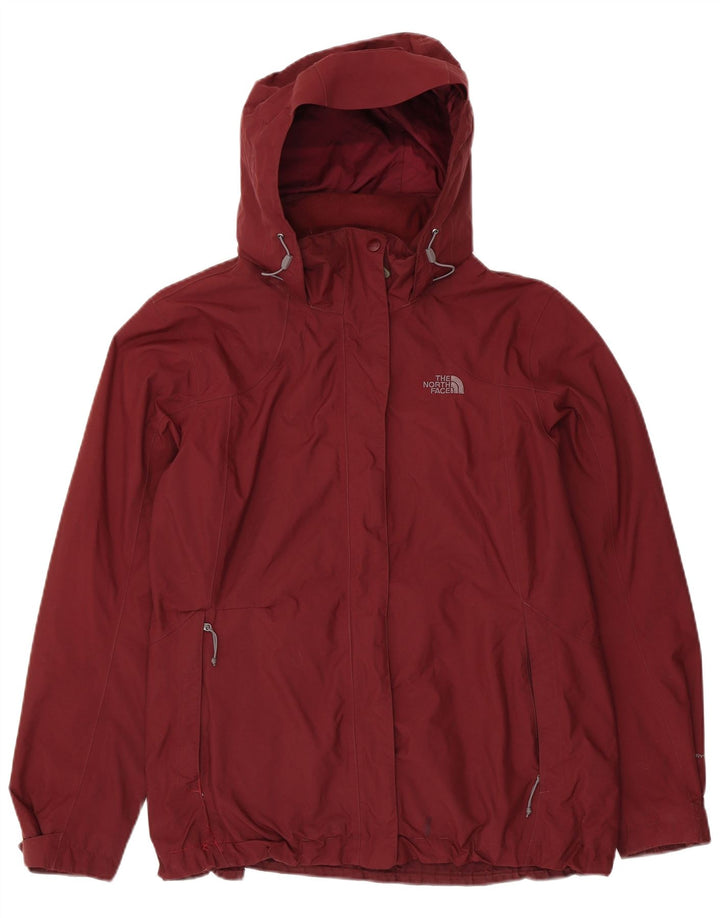 THE NORTH FACE Veste de pluie à capuche surdimensionnée pour femme UK 18 XL Nylon marron