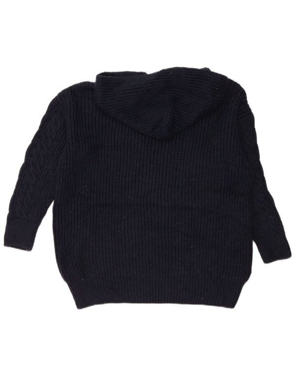 Marks & Spencer Pull surdimensionné pour femme UK 14 Bleu marine moyen