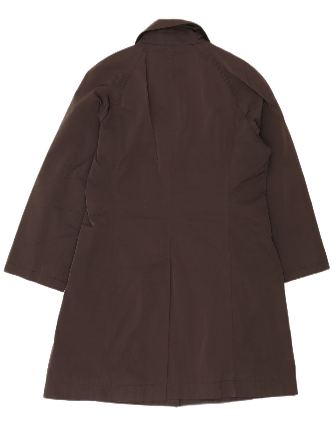 Hugo Boss Trench-Coat Femme UK 44 Gris Moyen Polyester