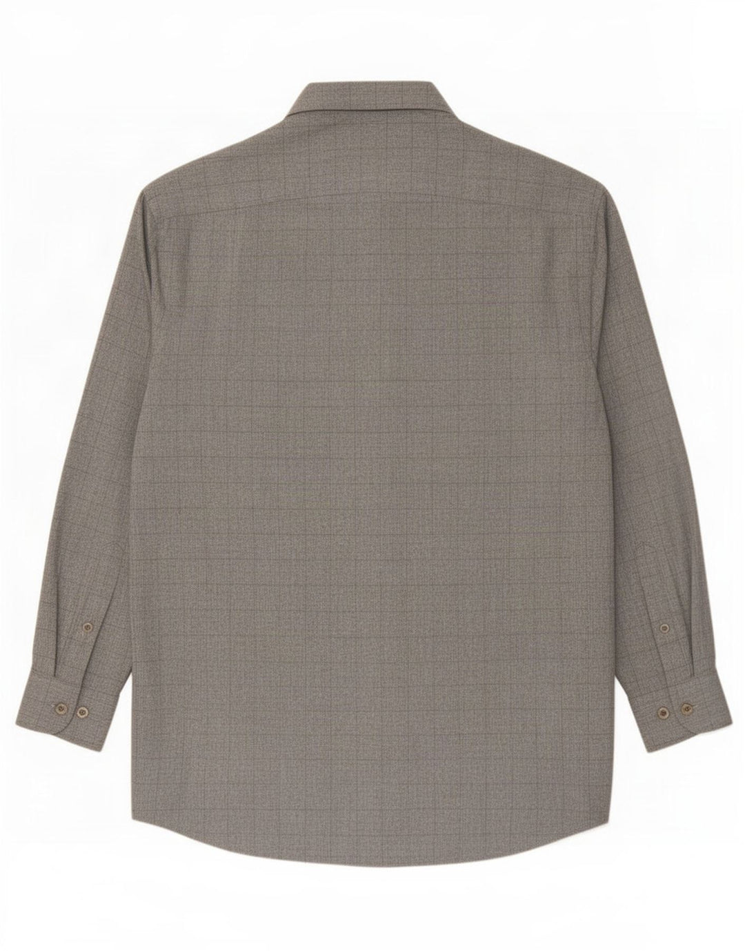 Massimo Dutti Chemise haute pour homme taille 42 grand gris à carreaux viscose
