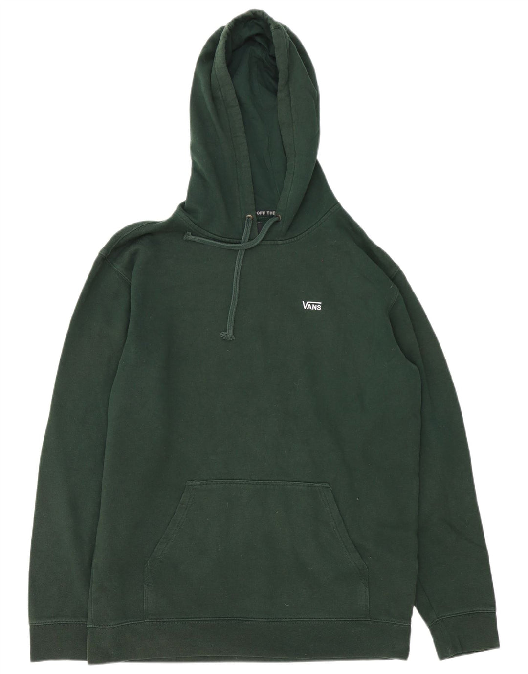 Vans Pull à capuche pour homme en coton vert Large