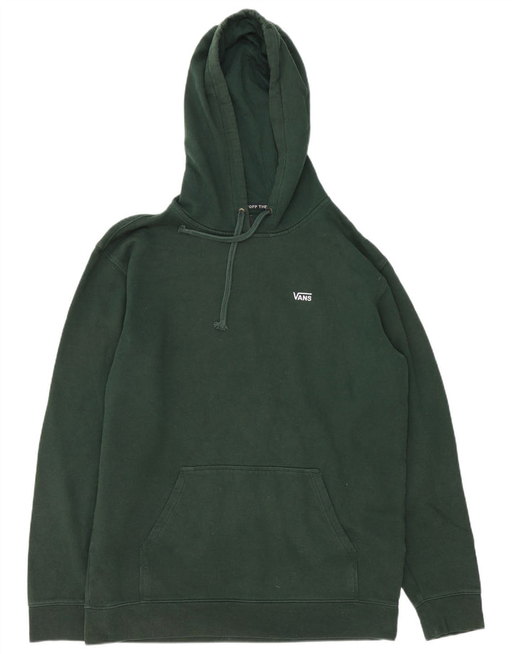 Vans Pull à capuche pour homme en coton vert Large